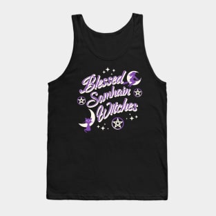 Blessed Samhain Witches Cute Funny Celtic Halloween Tank Top